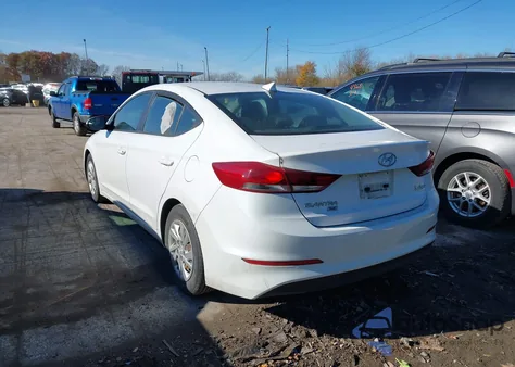 2017 Hyundai Elantra Se из США, поврежденный, VIN 5NPD74LF2HH199359